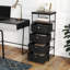 Commode 4 tiroirs avec tablette et bacs de rangement industriels