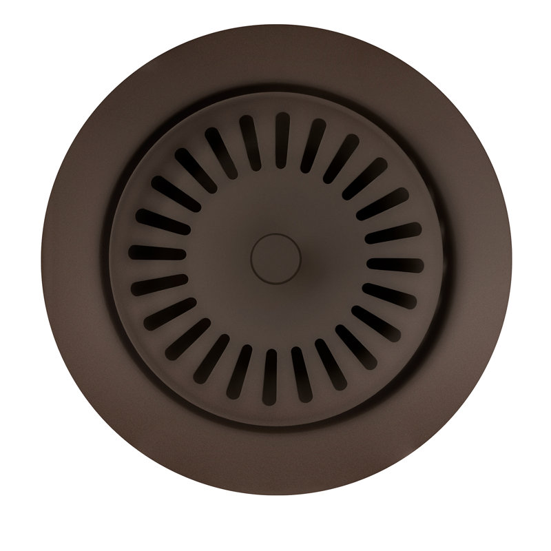 SILGRANIT-Matched Metal Disposal Waste Flange, Café