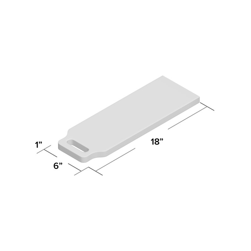 Latitude Run® Jorolf Cheese Board, 1" H x 18" W x 6" D