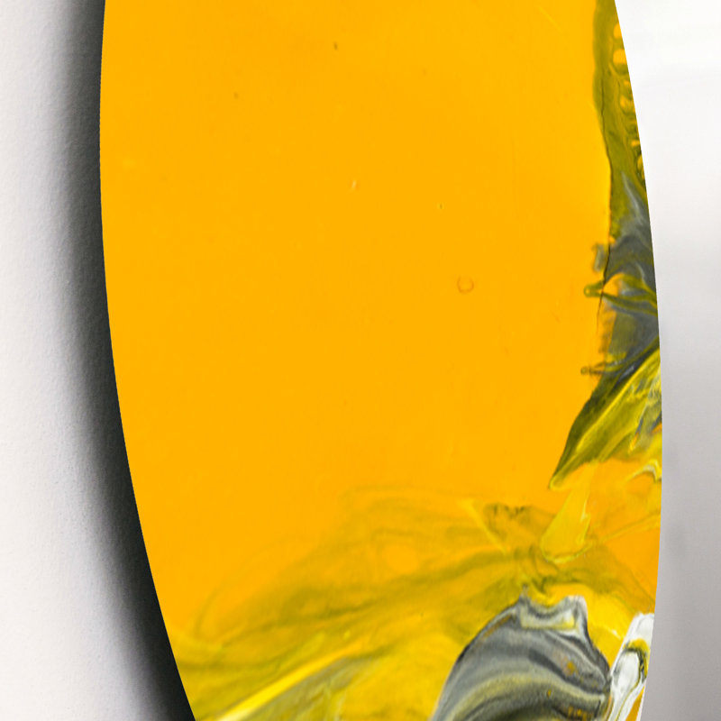 Abstract Wall Decor on Metal