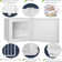 R.W.FLAME 1.2 Cubic Feet cu. ft. Compact Mini Freezer with Adjustable Temperature Controls