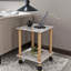 Table d'appoint en verre