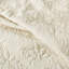 3 pièces de couvre-lit grand crème - coin fendu, plissé, microfibre, rembourrage 100%, charme de la crème plissée d'angle, apparence exquise-116011421-116011422