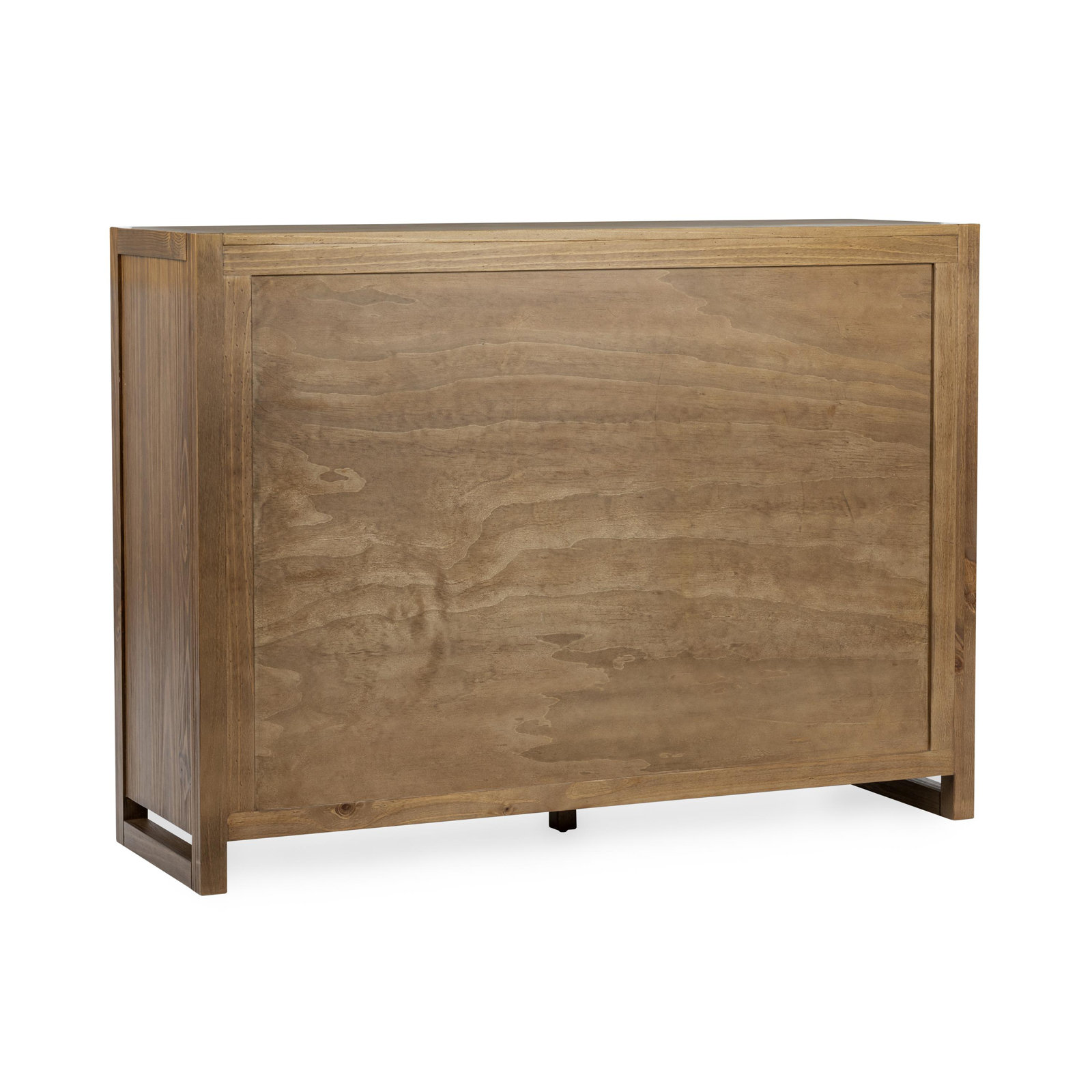 Modica 10-Drawer Solid Wood Dresser, Honey Brown
