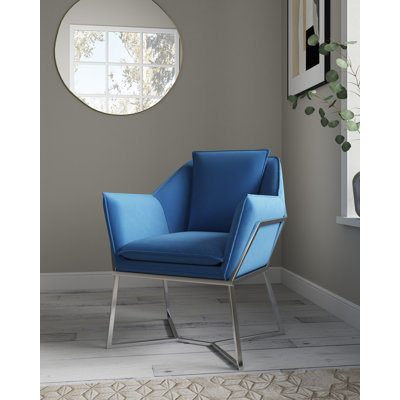 Fauteuil d'appoint rembourré Origami