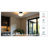 Chelsea 1-Light Flush Mount - Black-109883190