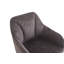 Swivel Upholstered Adjustable Height Counter Stool with Metal Frame-581688011