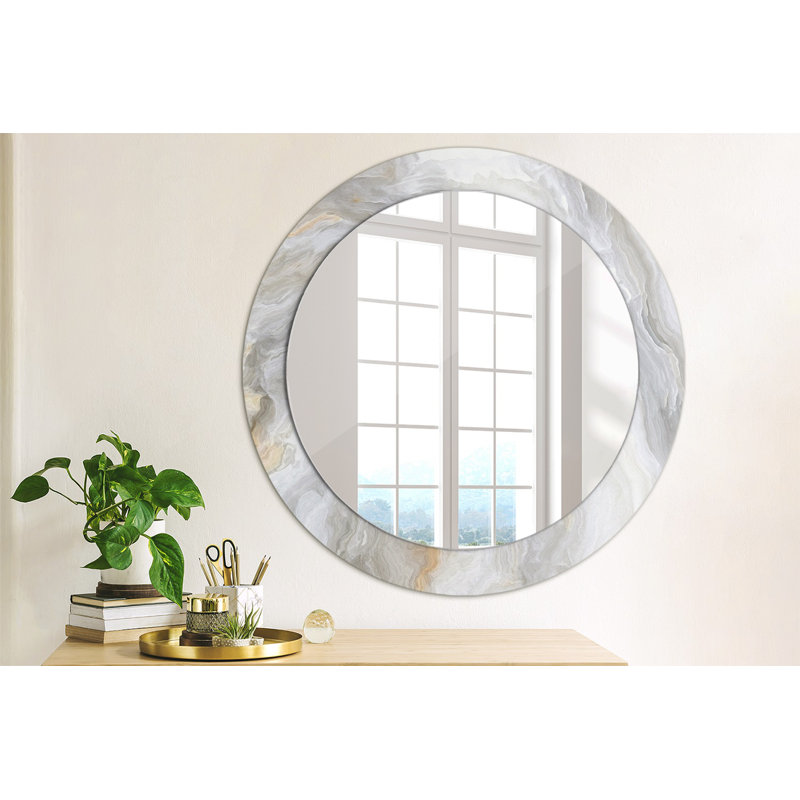 Huldar Glass Flat Wall Mirror
