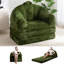 Canapé-lit pliant, fauteuil convertible 2 en 1 convertible en fauteuil confortable pour adultes