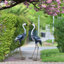 Statue de jardin Osheana Cranes