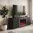 Mid-Century Modern Tv Stand With Fireplace-1527811608