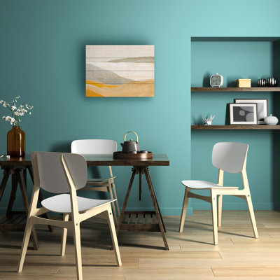 Design Fabrikken Yellow Field Wood Slat Art