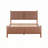 PU Leather Platform Upholstered  Bed