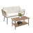 2 - Person Outdoor Conversation Sets with Cushions