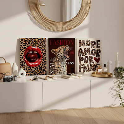 3 Piece Wrapped Canvas Print