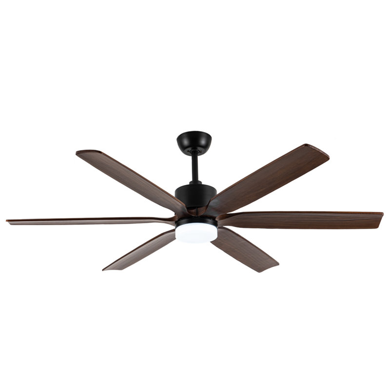 Lenecka Ceiling Fan with LED Lights, 60"