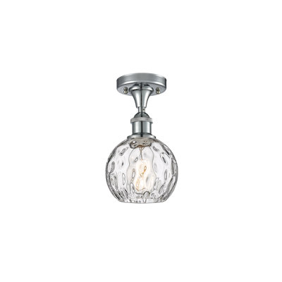 Cindi Glass Semi Flush Mount