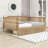 Wooden Daybed with Two Drawers and Slats-89092184-89092191