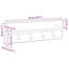 Wall-Mounted Coat Rack 60 X 10.5 X 18 Cm-1588429606