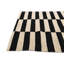 Tapis noir et blanc Osbourne