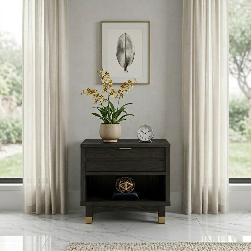 Tiroir 26 po W Table de chevet