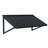 Powder-coated Metal Frame Standing Seam Fixed Window Awning All Weather Protection Door Canopy for Entrance, Windows, Porches, Balconies-126954196-126954194