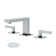 Duro Widespread Two-Handle Bathroom Faucet with Push Pop Drain Assembly