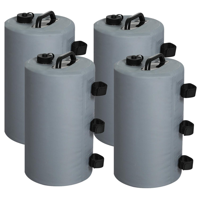 Camario Dakota Fields Plastic Weight for Gazebo, Grey