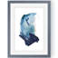 «Indigo Collide IV» par Paul Cezanne - reproduction d'art encadrée-569616448-569616449