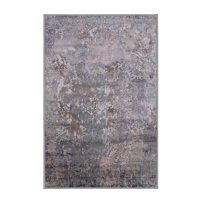 Tapis gris / brun Brinckerhoff, Rectangle 7 pi x 10 pi