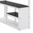Queen Size Loft Bed With Desk,Open Shelf And USB Charging Station