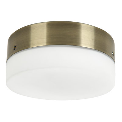 Antique Brass Integrated LED Light Kit