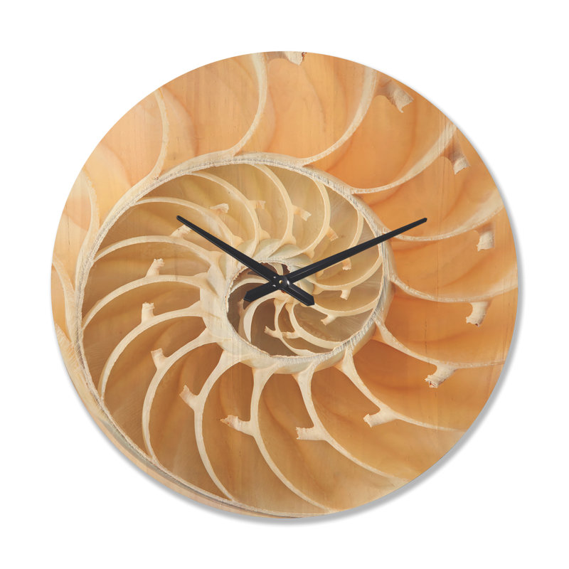 Solid Wood Wall Clock, Large