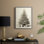 «Christmas Holiday Art CDL XXXVII», reproduction encadrée - bois massif