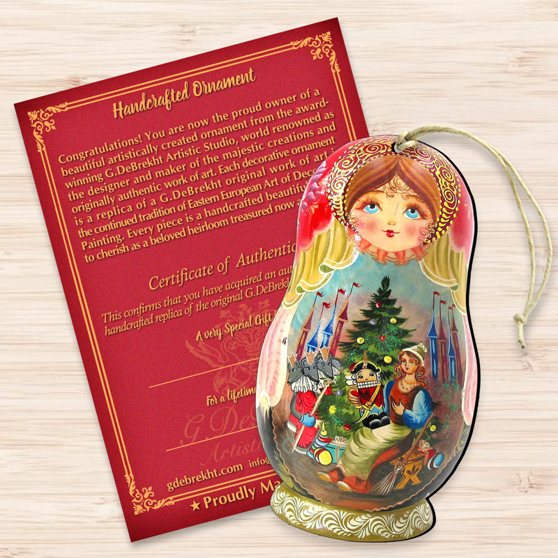 Ornement suspendu Tidaholm Matreshka