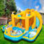 Jeu gonflable ECLIFE 15,2 pi x 13,1 pi avec piscine à éclaboussures et souffleur d'air