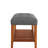 Charla Fabric & Oak Finish Bench-1456203473