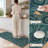 Swirl Pattern Non-Slip Washable Kitchen Mats