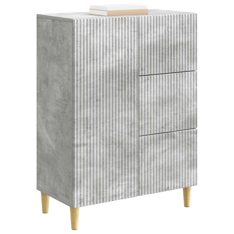 66cm Sideboard, Concrete Grey