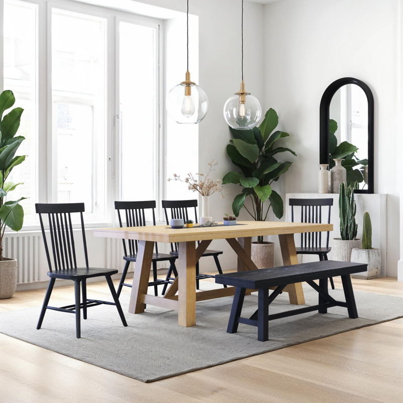 Annabel Side Chair, Black