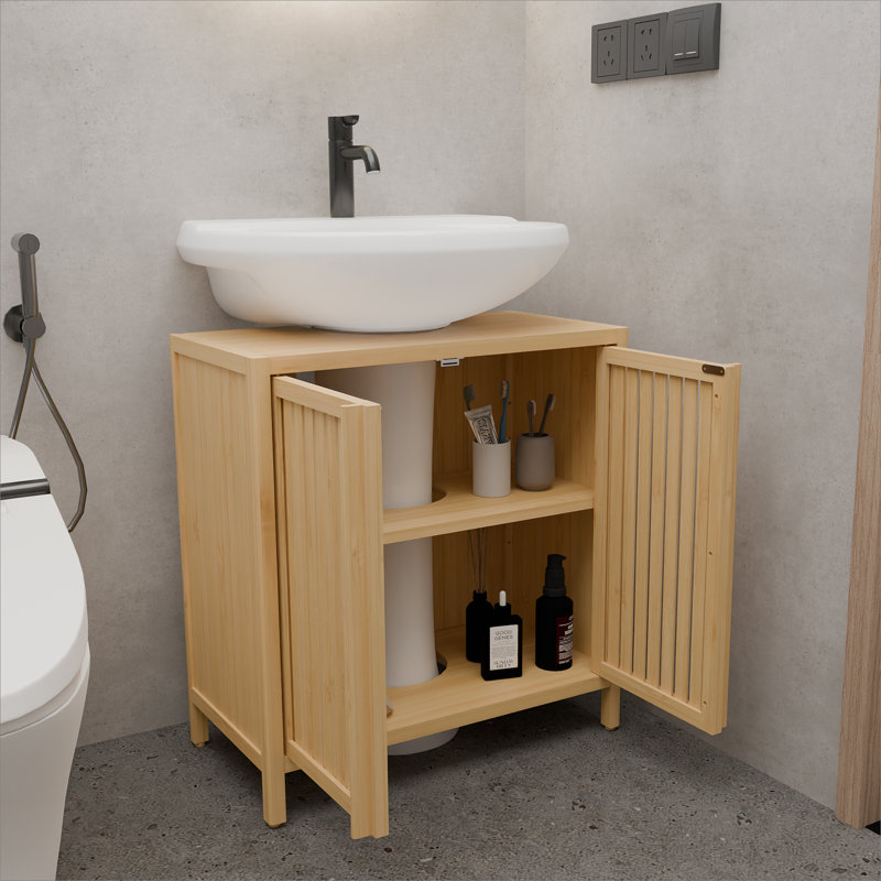 Cabinet With Shelf For Bathroom