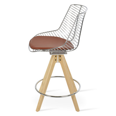 Tabouret de comptoir Tiger Pyramid