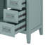 Meuble-lavabo sophistiqué de 30 pouces entièrement équipé avec lavabo-303930827