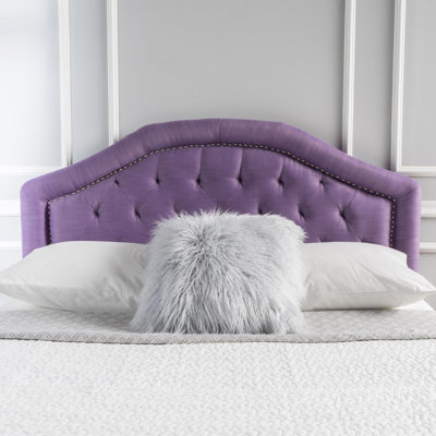 Danni Upholstered Metal Panel Headboard