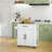 Sicilee Kitchen Cart with Manufactured Wood Top-1104807366