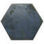 Kalay 9" Hexagon Polished Porcelain Tile-189182015