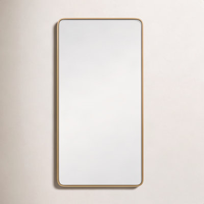 Sabine Metal Rounded Rectangle Wall Mirror