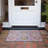 Machine Washable Indoor/Outdoor Xhevrie Pink Rug-1774087076