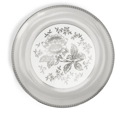 Wedgwood Silver Tonquin Charger Plate 13.3in