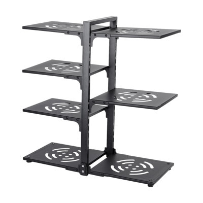 Carbon Steel Rectangle Countertop / Cabinet Pot Rack